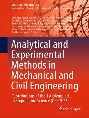 cover image of Analytical and Experimental Methods in Mechanical and Civil Engineering